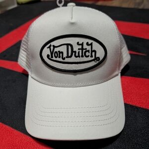 Von Dutch White Cap